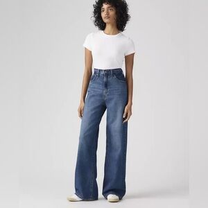Cinch Baggy Blue Wide-Leg Women Levi’s Jeans